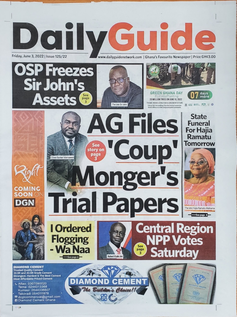 Today's front pages: Friday, June 3, 2022 Today's front pages: Friday, June 3, 2022
