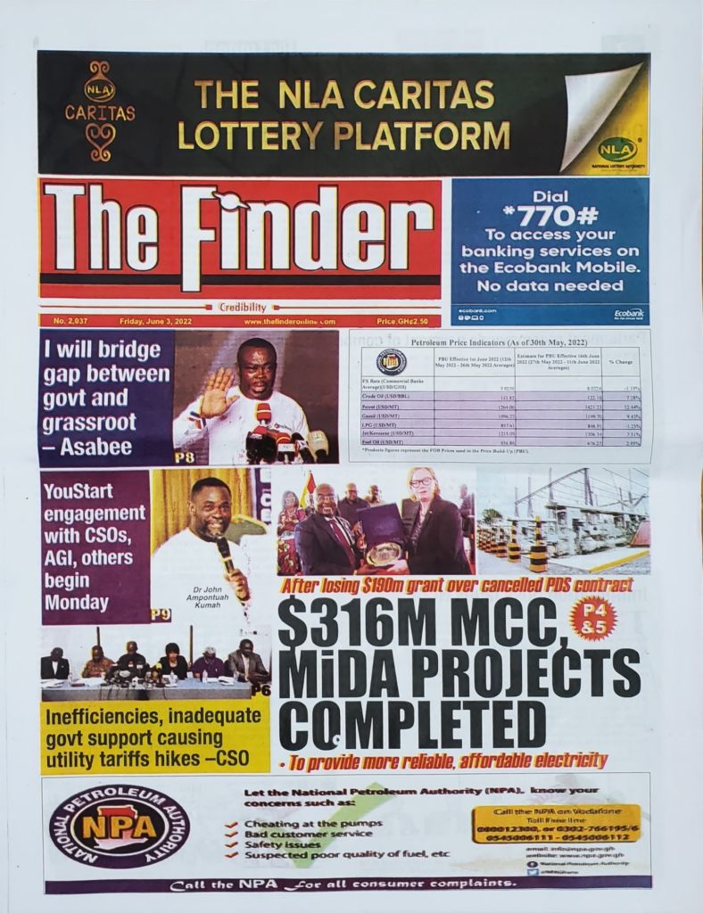 Today's front pages: Friday, June 3, 2022 Today's front pages: Friday, June 3, 2022