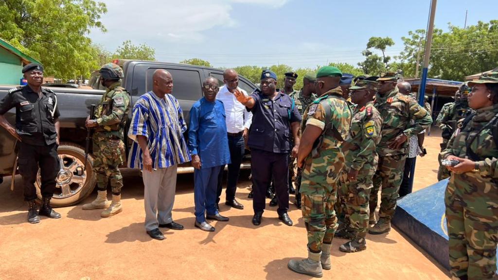 National Security Minister tours Upper East Region