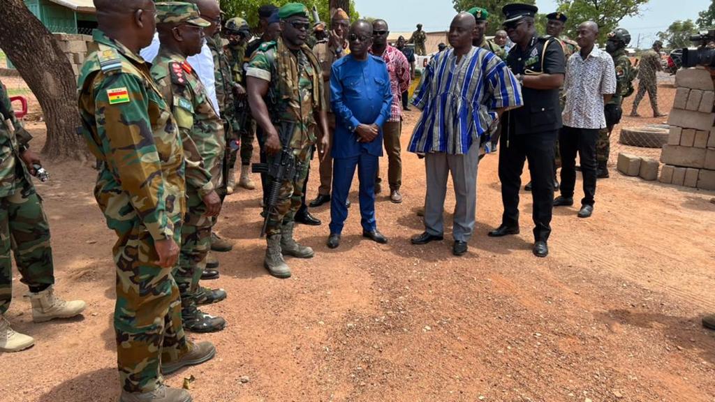 National Security Minister tours Upper East Region