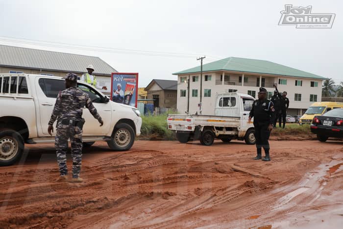 Users of Accra-Kasoa road call for permanent solution to traffic congestion caused by flooding around the Old Barrier