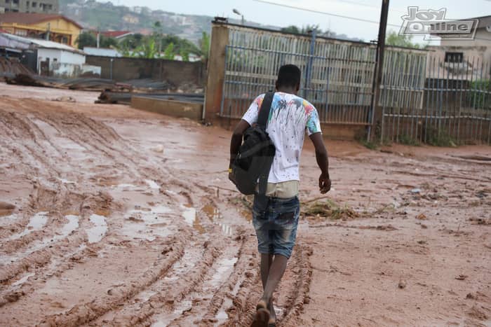 Users of Accra-Kasoa road call for permanent solution to traffic congestion caused by flooding around the Old Barrier