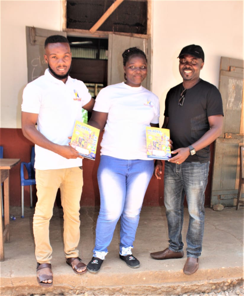 Mawuadek Foundation donates sanitary pads to school girls in Ho West district