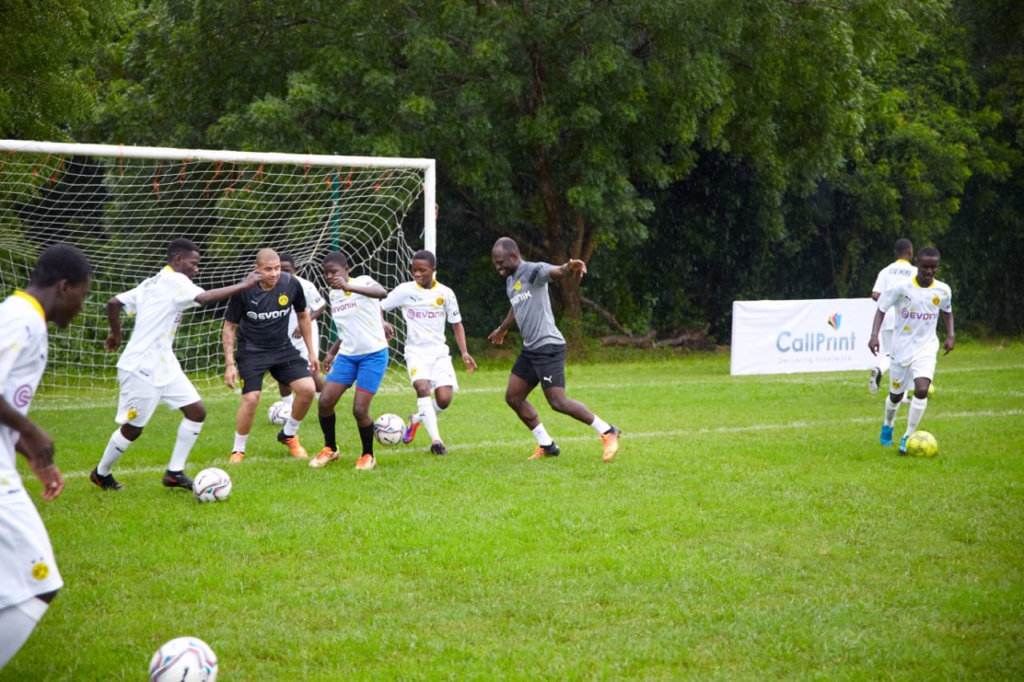 Evonik holds football coaching programme for Stylus Football Institution