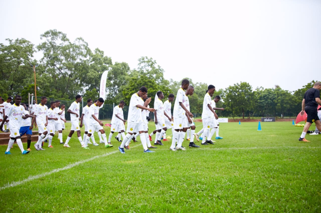 Evonik holds football coaching programme for Stylus Football Institution