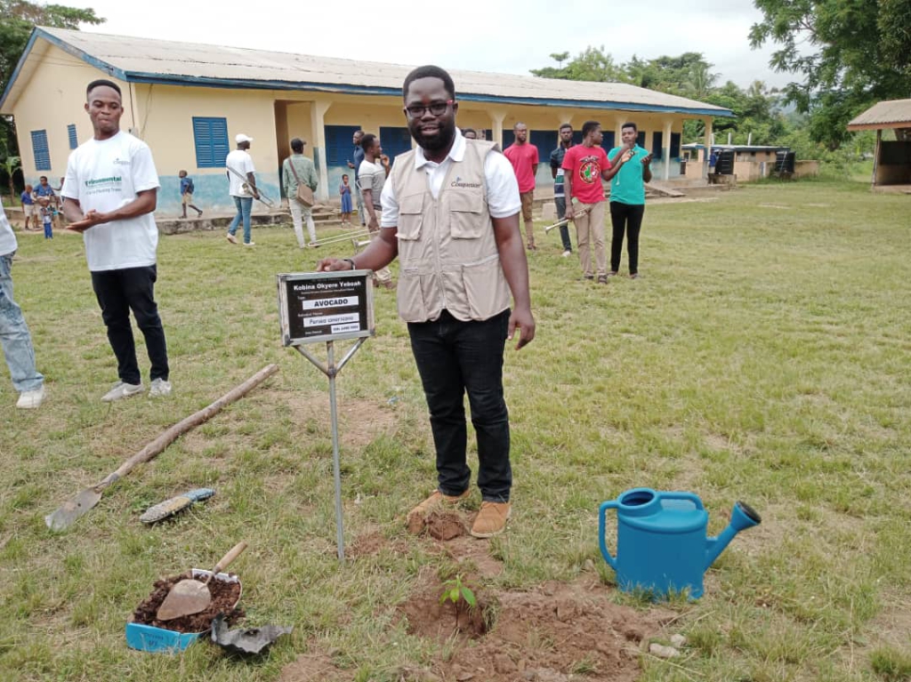 Compassion International Ghana to plant 19k trees to offset over 2 million kilograms of carbon dioxide