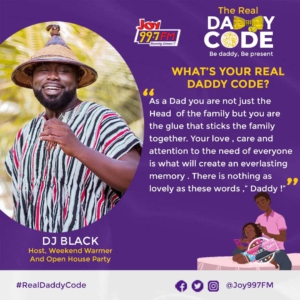 Fathers at Joy FM share their 'Real Daddy Code' ahead of Father's Day