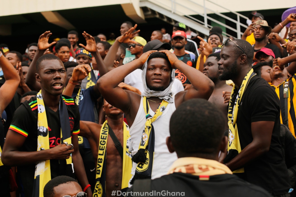 Dortmund in Ghana: Best images from Dortmund Legends vs African Giants