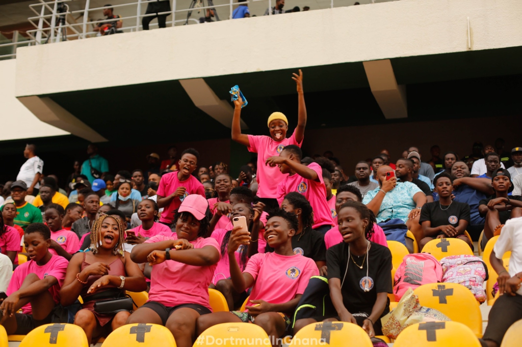 Dortmund in Ghana: Best images from Dortmund Legends vs African Giants