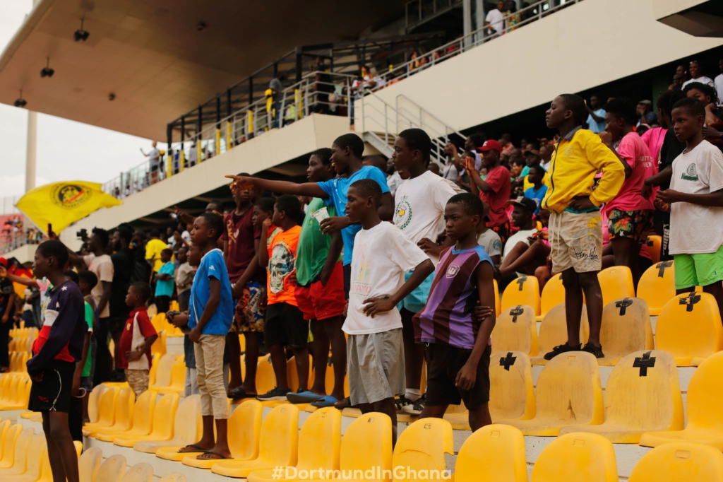 Dortmund in Ghana: Best images from Dortmund Legends vs African Giants