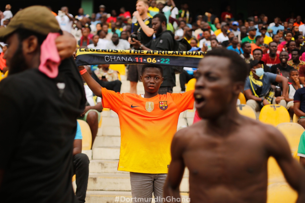 Dortmund in Ghana: Best images from Dortmund Legends vs African Giants