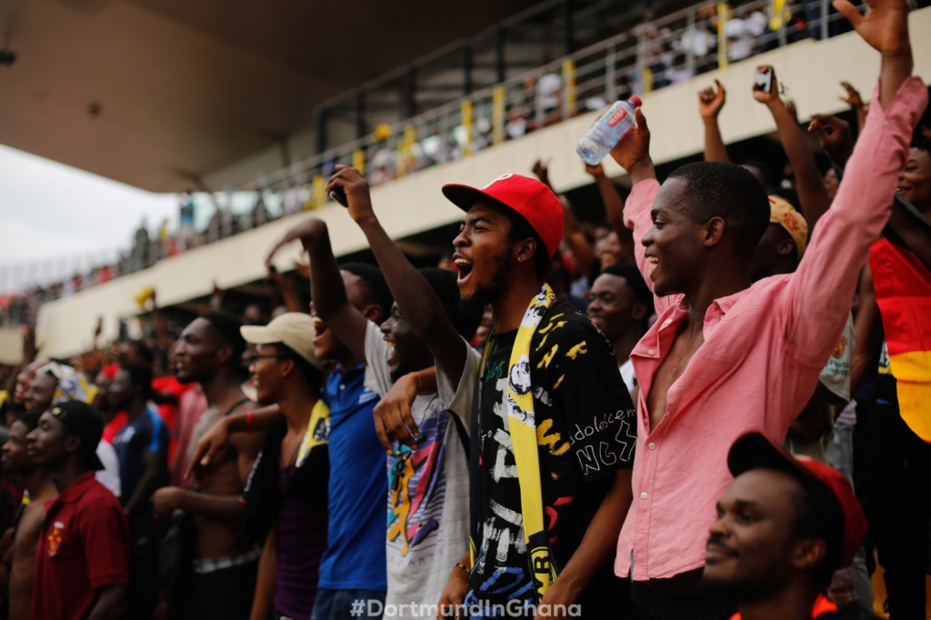 Dortmund in Ghana: Best images from Dortmund Legends vs African Giants