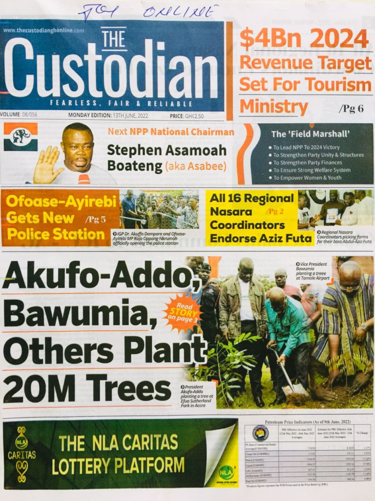 Today's front pages: Monday, June 13, 2022