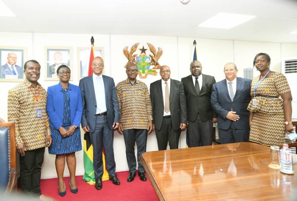 Bank of Nambia Governor pays courtesy call on Governor of BoG Bank of Nambia Governor pays courtesy call on Governor of BoG