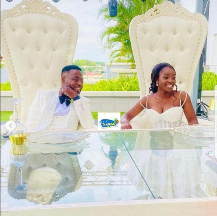 Check out photos and videos from Foster Romanus' wedding