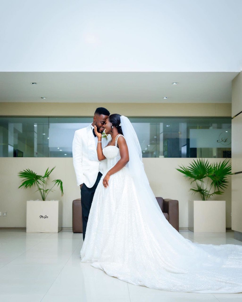 Check out photos and videos from Foster Romanus' wedding