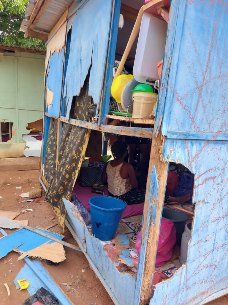 Land guards attack Dome residents, homes destroyed Land guards attack Dome residents, homes destroyed