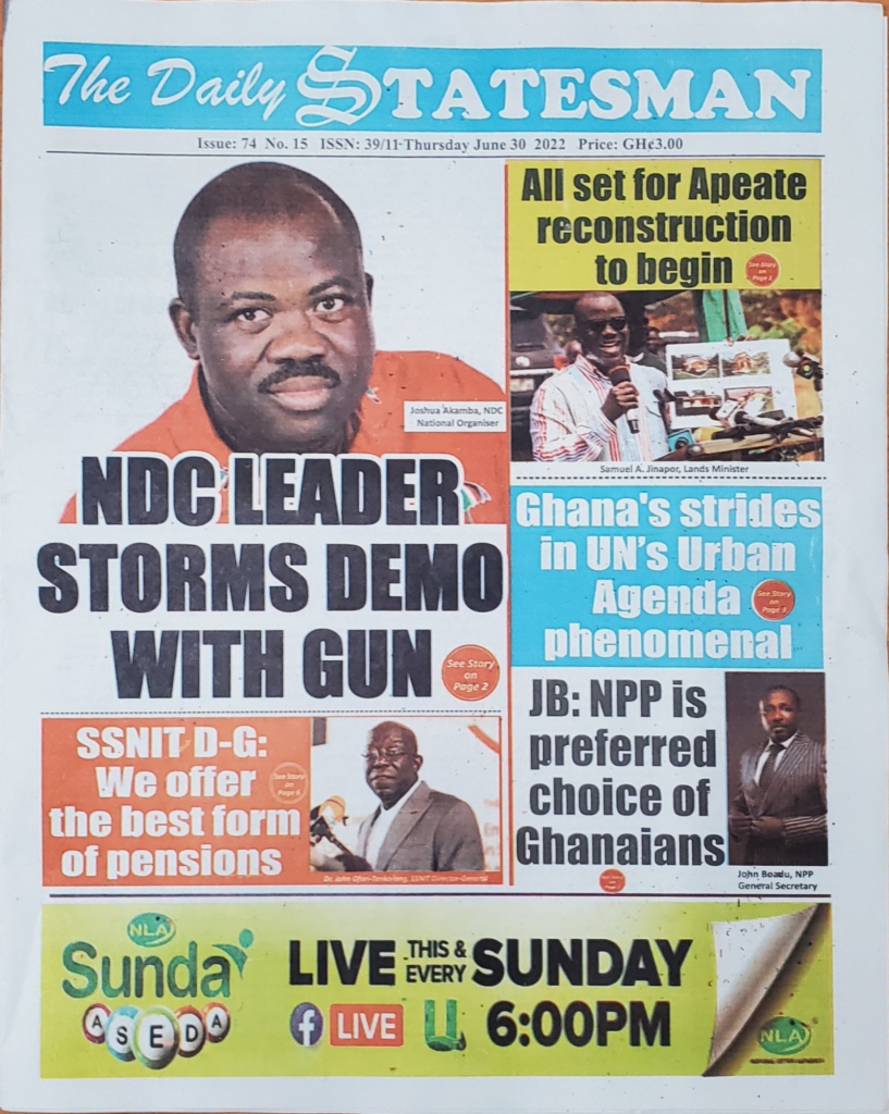 Today's front pages: Thursday, June 30, 2022 Today's front pages: Thursday, June 30, 2022