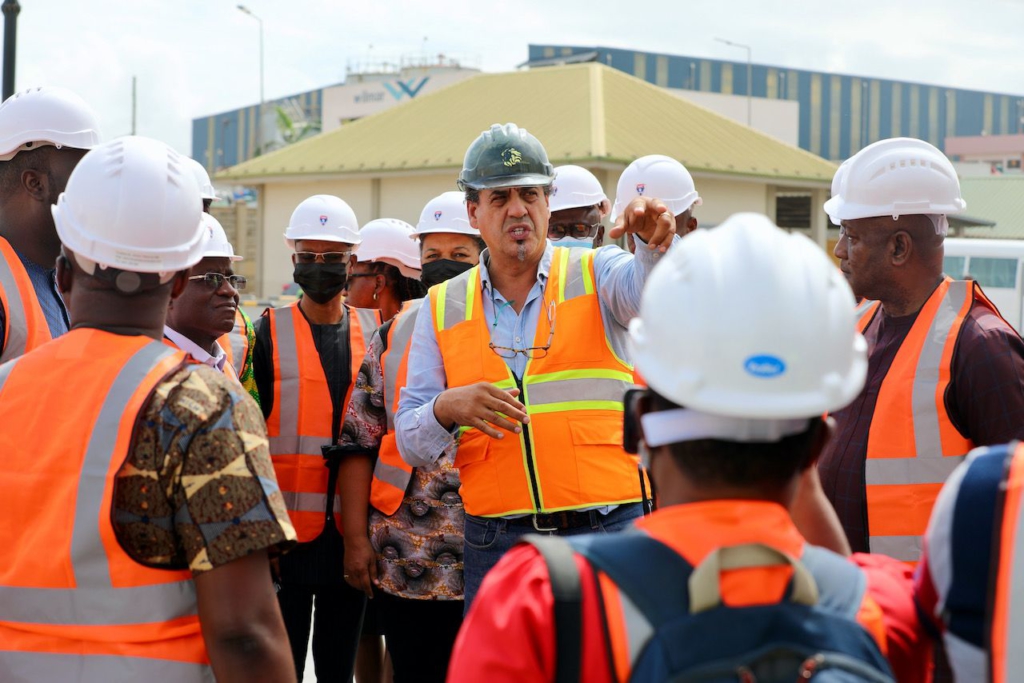 Leadership of Parliament pays familiarisation visit to Dzata Cement