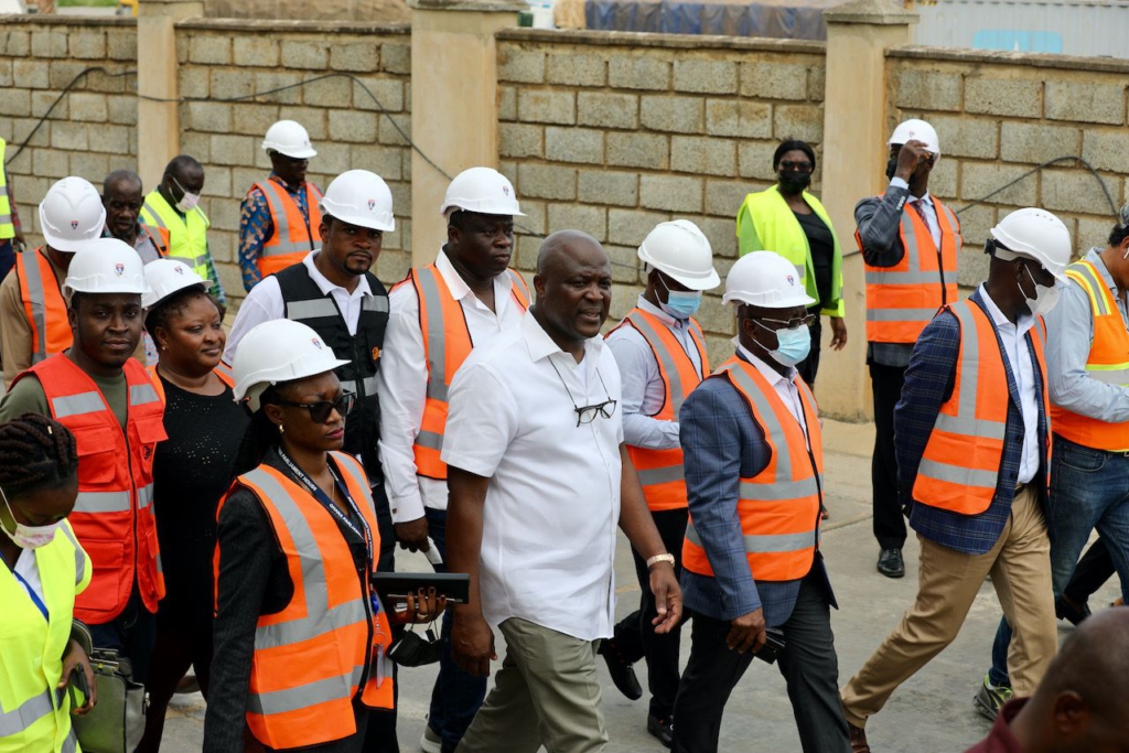 Leadership of Parliament pays familiarisation visit to Dzata Cement