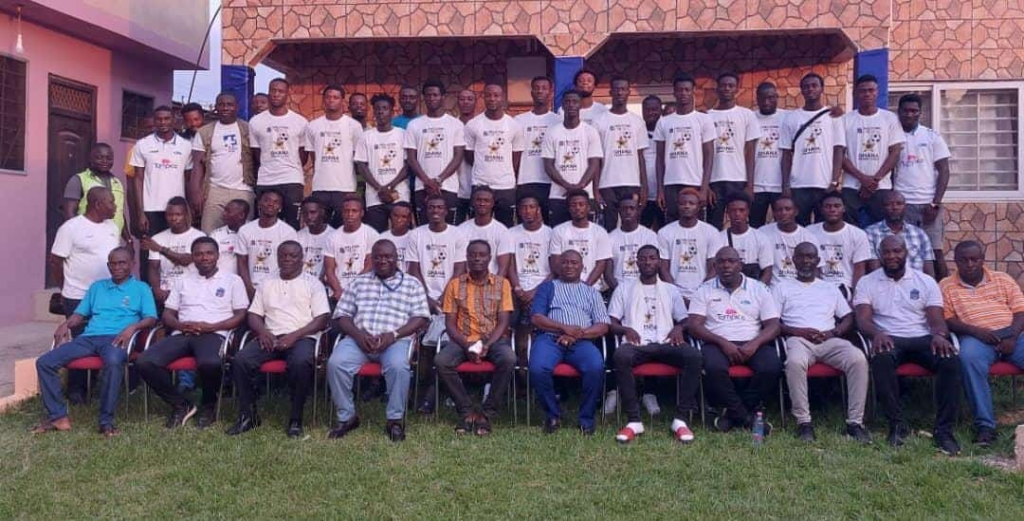 Akim Oda MP congratulates Kotoku Royals after GPL promotion