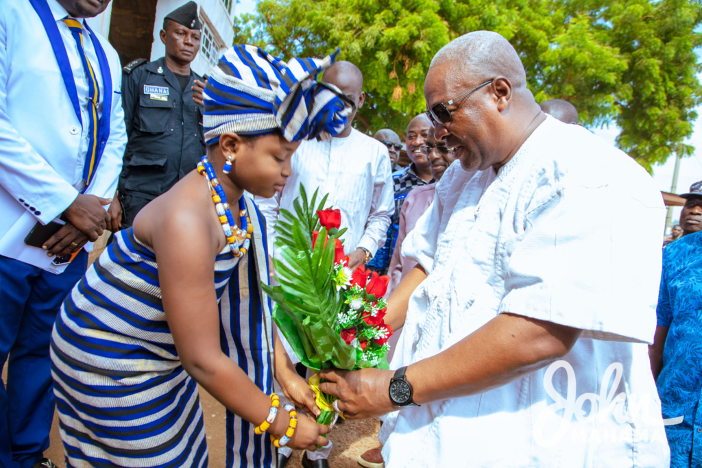 Photos: Mahama at induction service of Regional President of North West Region Assemblies of God Church