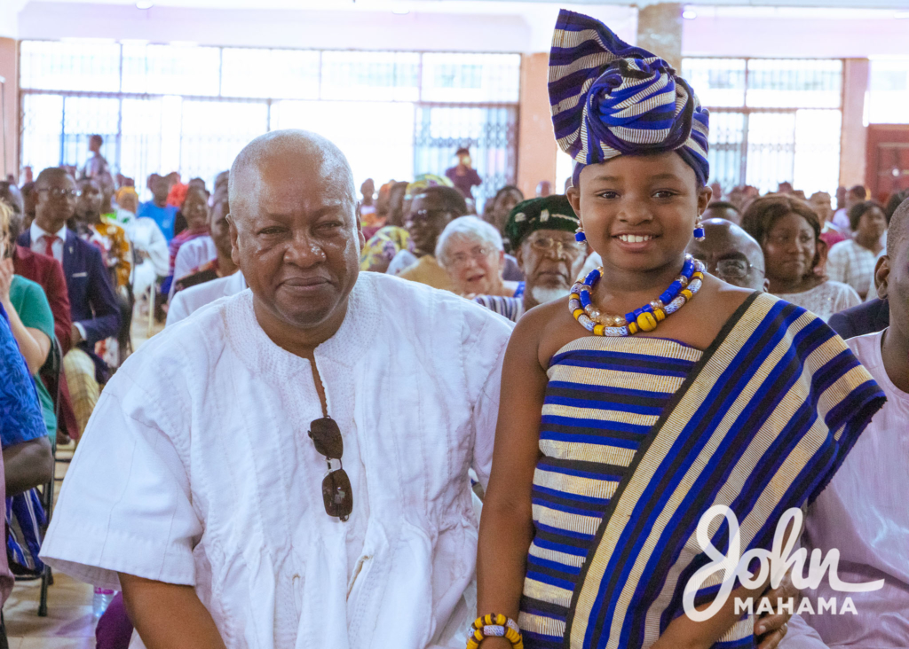 Photos: Mahama at induction service of Regional President of North West Region Assemblies of God Church