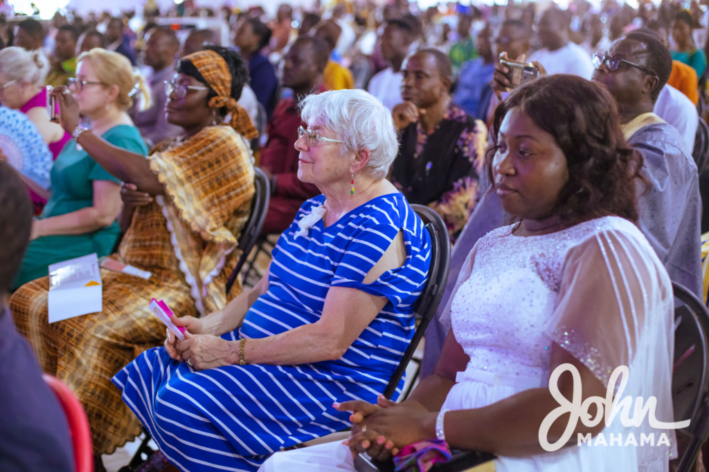 Photos: Mahama at induction service of Regional President of North West Region Assemblies of God Church