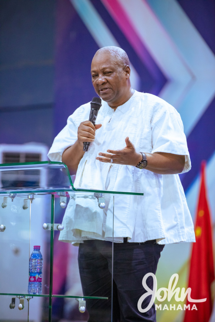 Photos: Mahama at induction service of Regional President of North West Region Assemblies of God Church