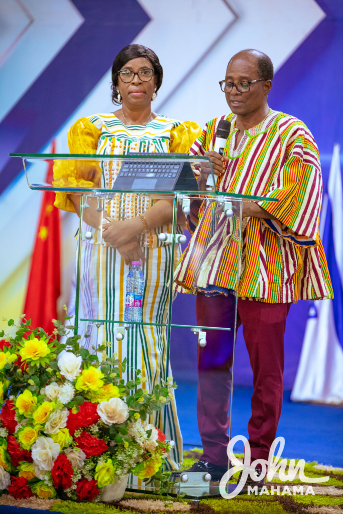 Photos: Mahama at induction service of Regional President of North West Region Assemblies of God Church