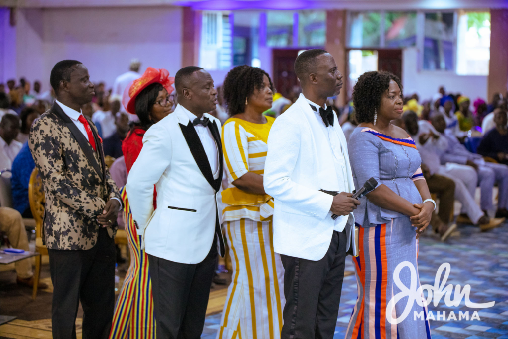 Photos: Mahama at induction service of Regional President of North West Region Assemblies of God Church