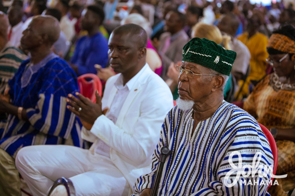 Photos: Mahama at induction service of Regional President of North West Region Assemblies of God Church