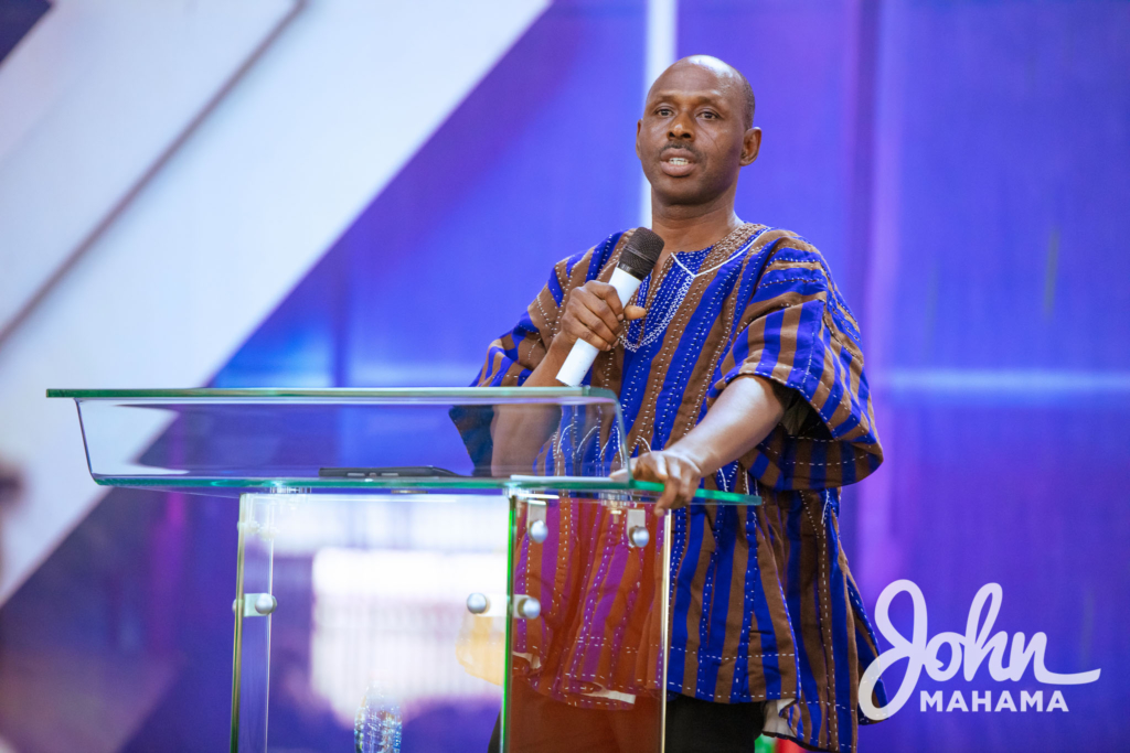 Photos: Mahama at induction service of Regional President of North West Region Assemblies of God Church