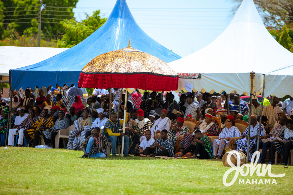Photos: Mahama graces 50th enskinment anniversary of Paga-Pio, Pe Charles Awiah Awampaga II