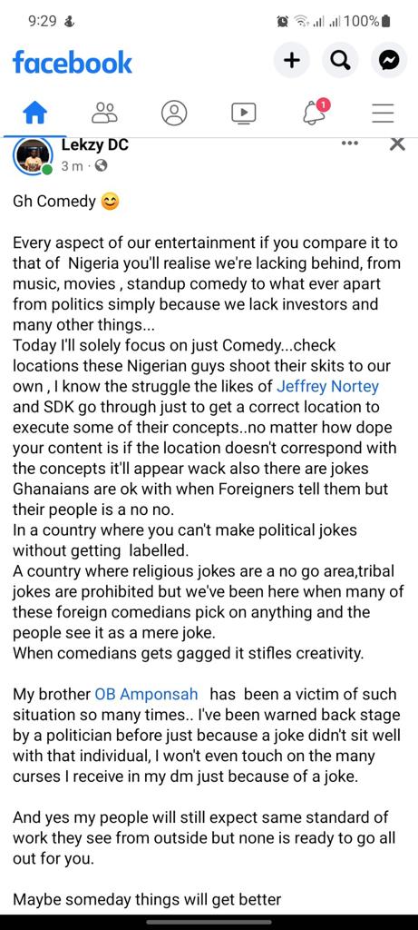 'Nigerian comedians are successful because they are given the free will to talk' – Lekzy Decomic