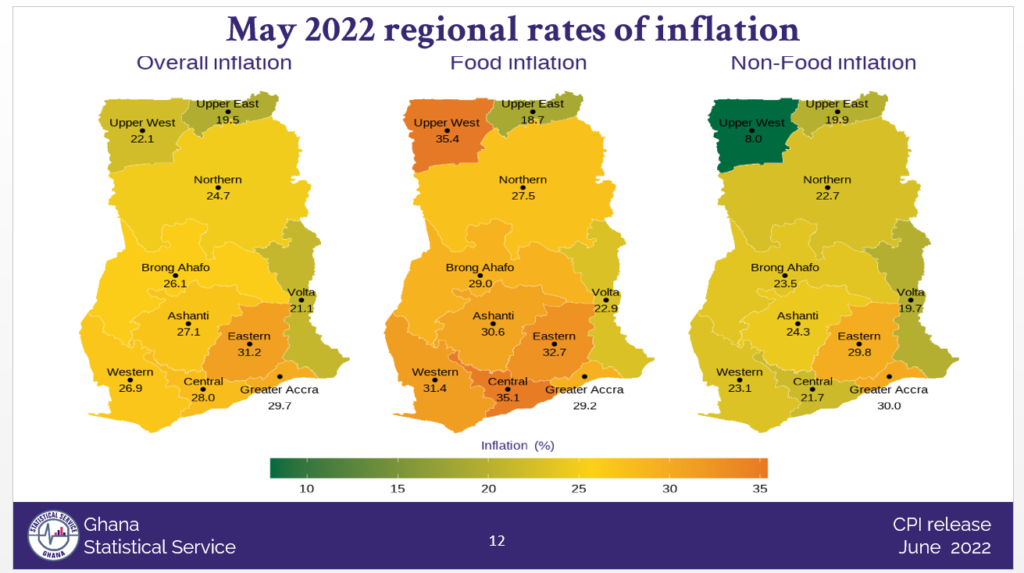 Transport fares, food prices push inflation rate to 27.6% in May 2022