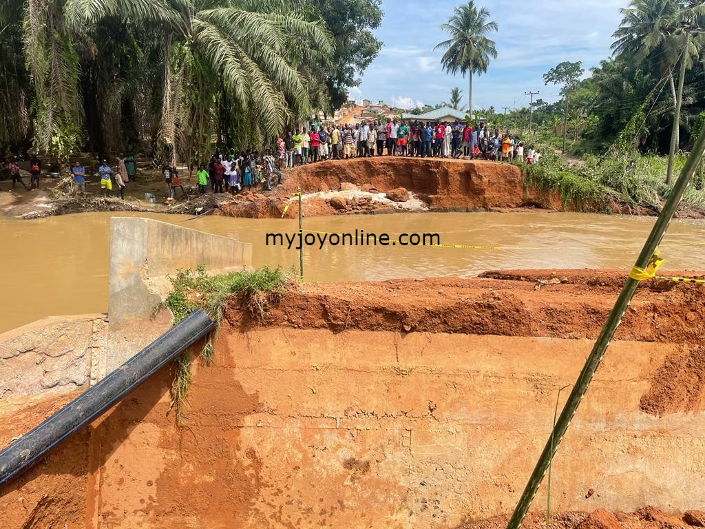 More than 1000 homes affected in the Komenda floods