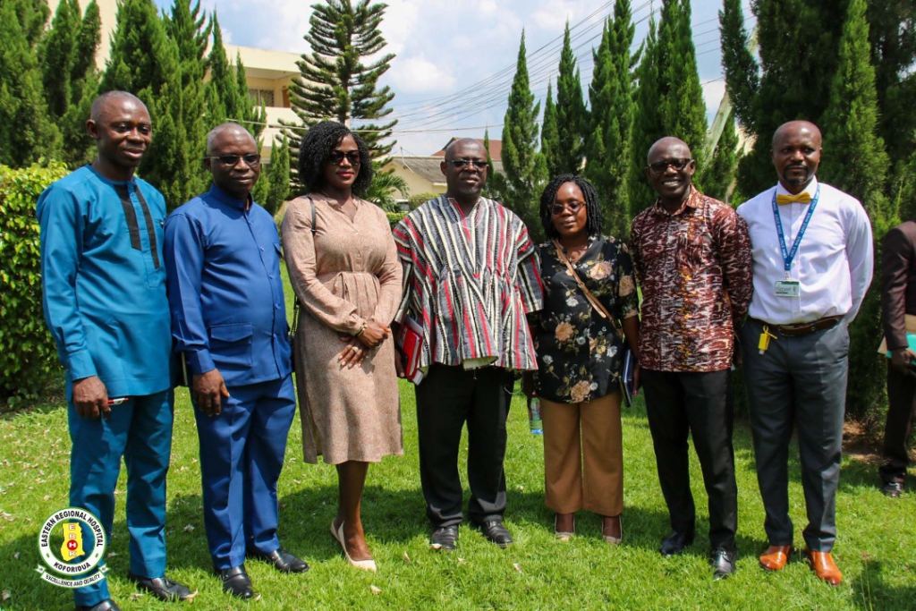 Council members of Ghana Health Service tour Eastern Regional Hospital