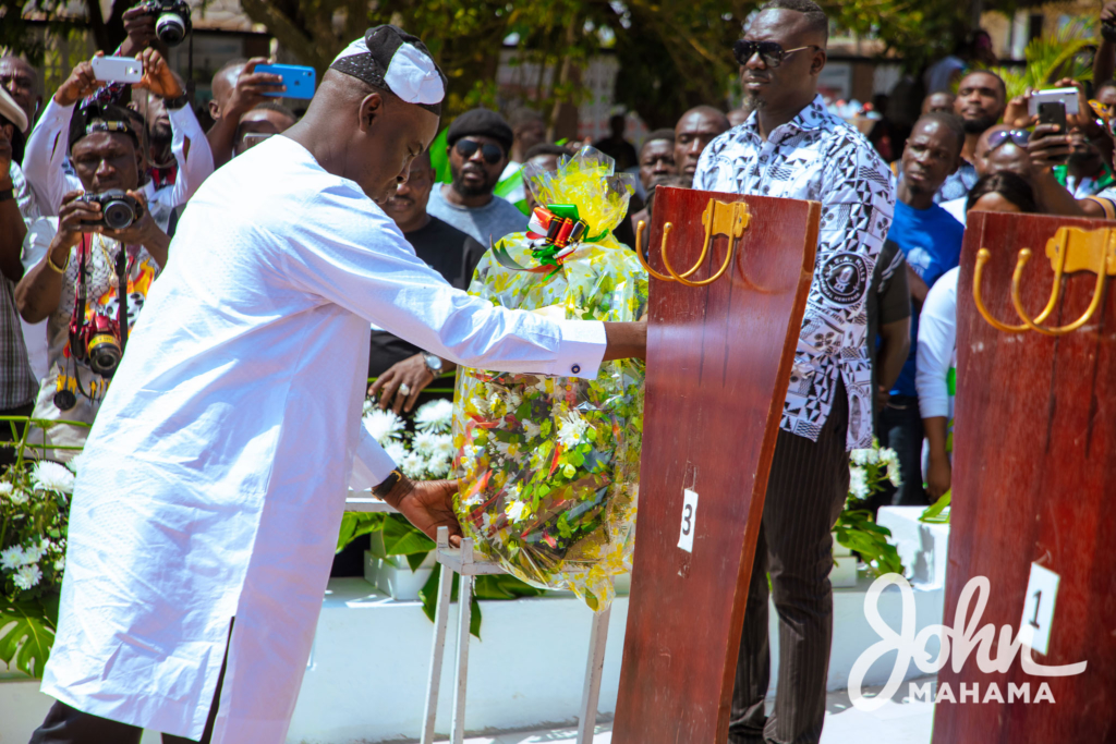 Photos: Mahama commemorates 10th anniversary of Atta-Mills' death