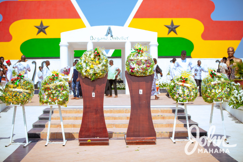 Photos: Mahama commemorates 10th anniversary of Atta-Mills' death