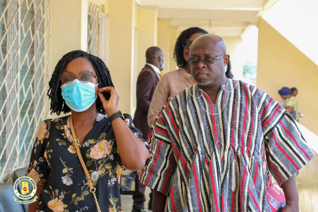 Council members of Ghana Health Service tour Eastern Regional Hospital