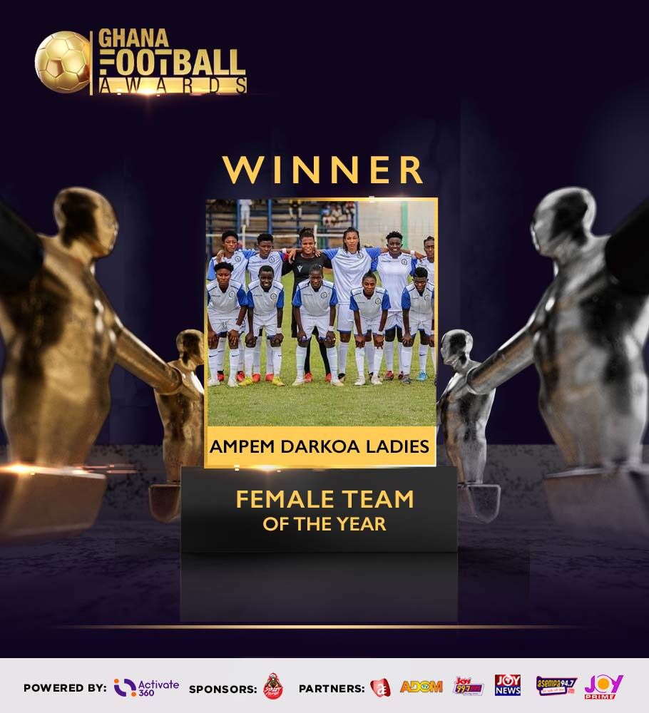 2022 Ghana Football Awards: Full list of winners
