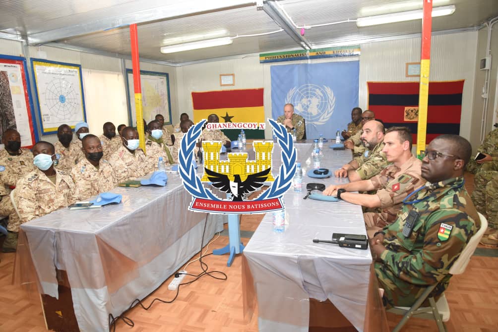 MINUSMA Force Commander visits Ghana Engineer Company