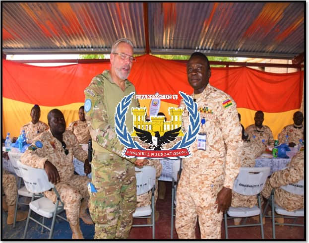MINUSMA Force Commander visits Ghana Engineer Company