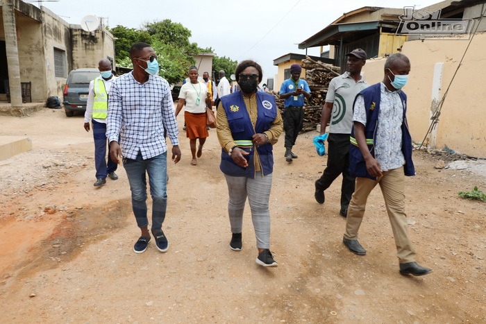 Joy Clean Ghana: AMA Environmental Health officials stop church operating in a residential area