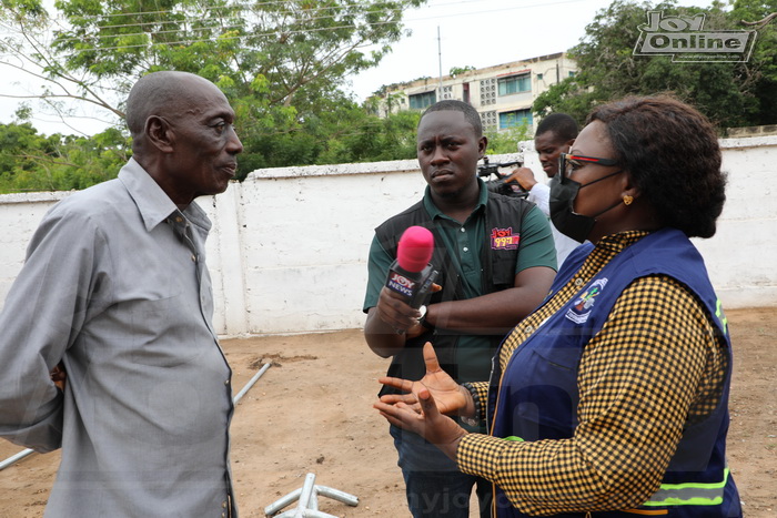 Joy Clean Ghana: AMA Environmental Health officials stop church operating in a residential area