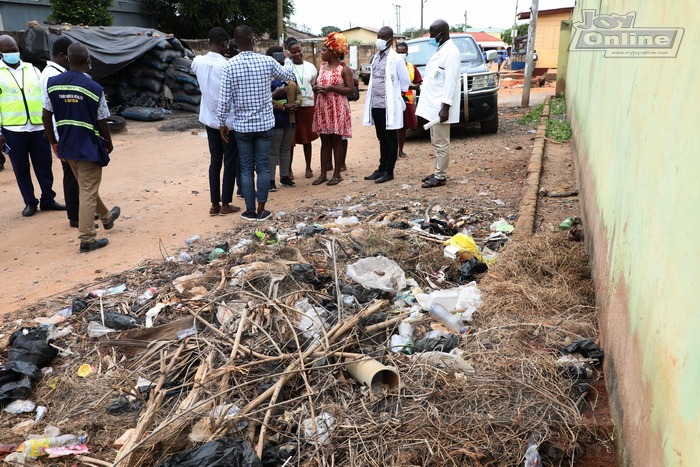 Joy Clean Ghana: AMA Environmental Health officials stop church operating in a residential area