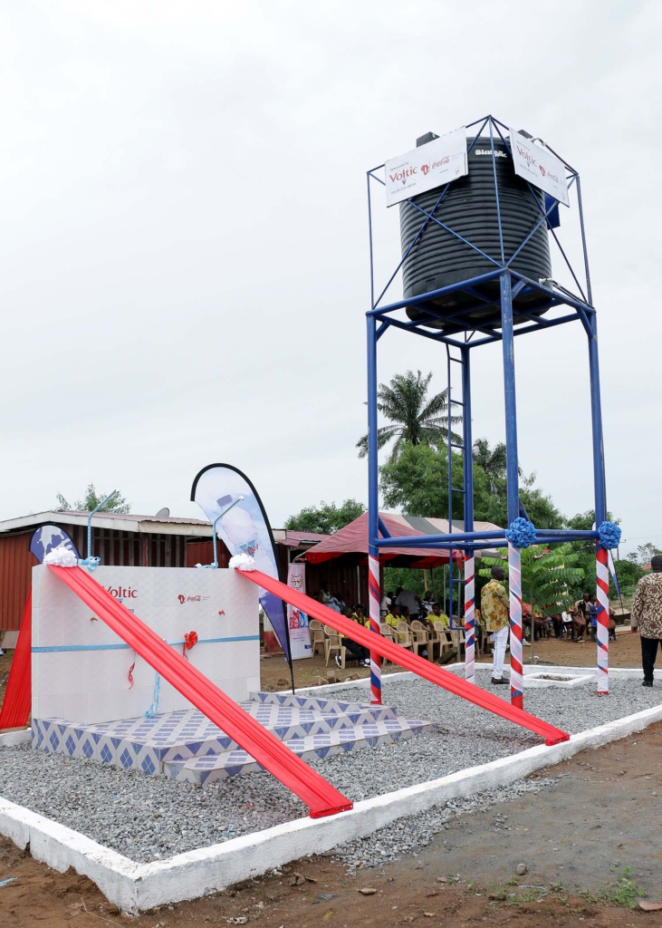 Voltic provides access to safe water for 2 communities