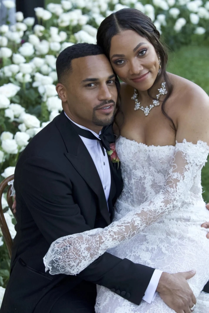 Eddie Murphy's daughter Bria marries fiancé Michael Xavier in romantic Beverly Hills ceremony