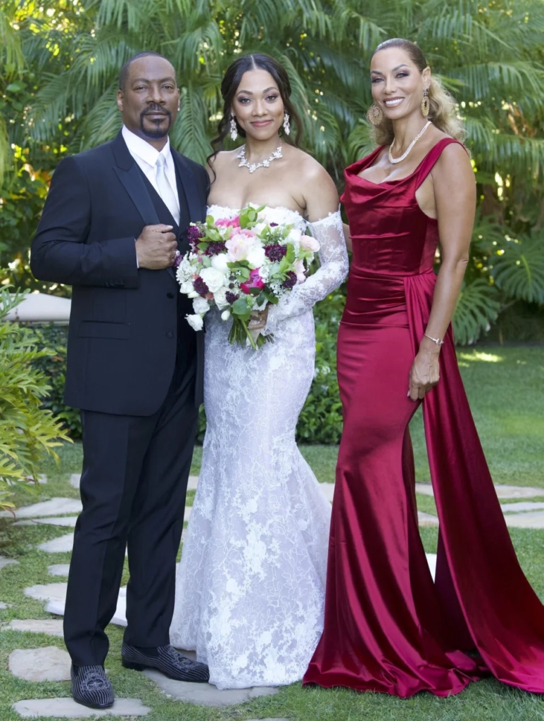 Eddie Murphy's daughter Bria marries fiancé Michael Xavier in romantic Beverly Hills ceremony